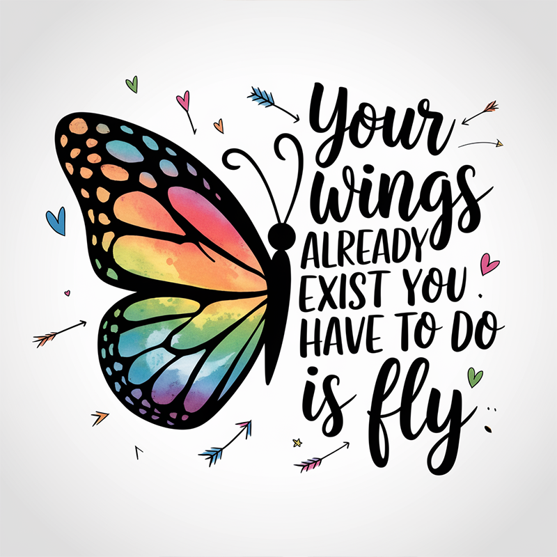 Fun Letters Pattern Top