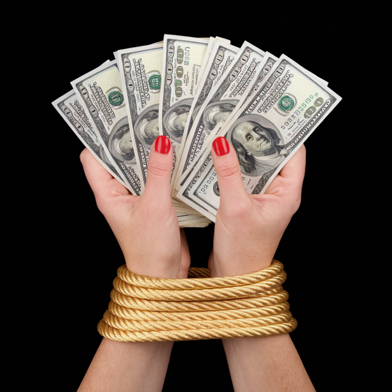 Cash in Hand Graphic Tee - Unique Money Design T-Shirt