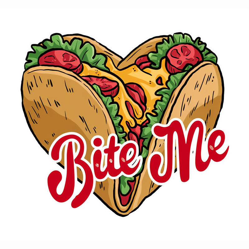 Bite Me Burger T-Shirt