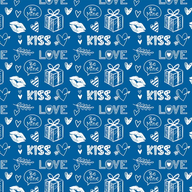 Valentine's Day Casual Pattern Button-Down Shirt