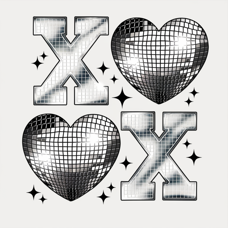 Valentine's Day 'XOXO' Graphic T-Shirt