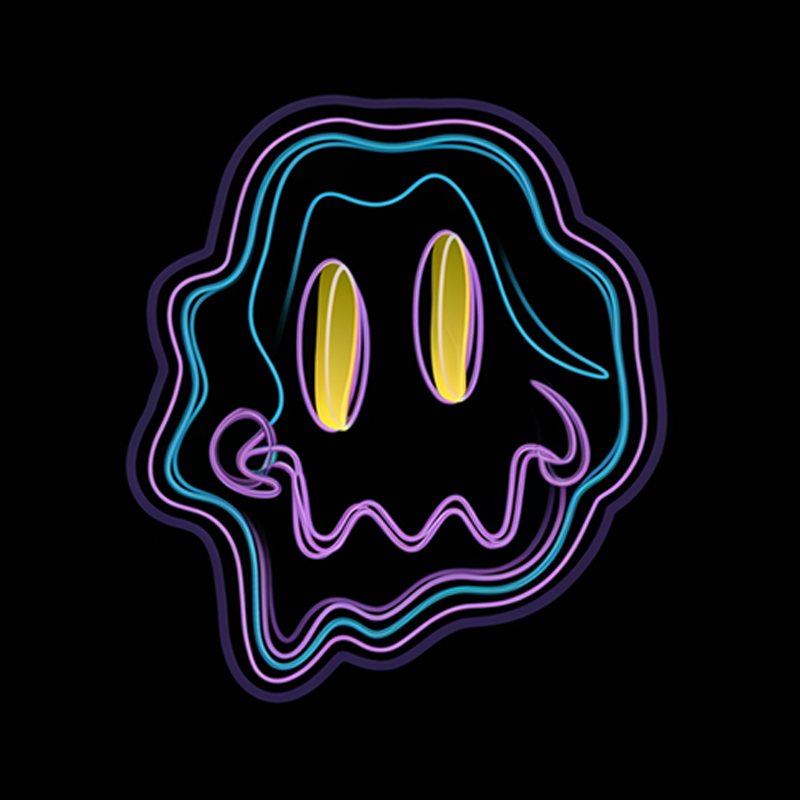 Casual Black Ghost Graphic T-Shirt