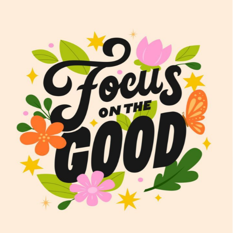 Focus on the Good Floral T-Shirt