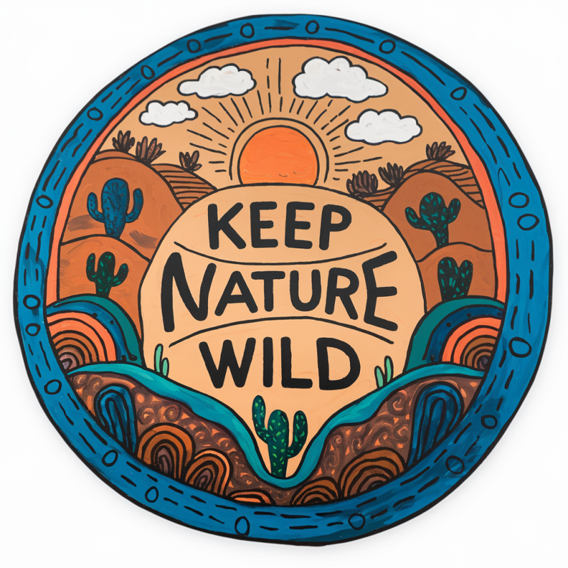 Keep Nature Wild Graphic T-Shirt