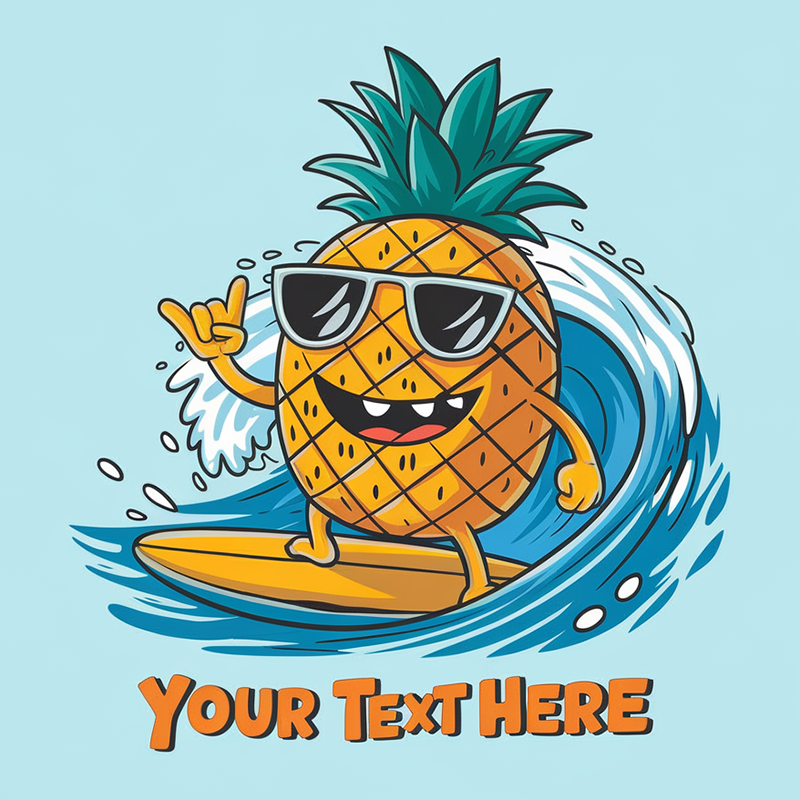 Beach Pattern Top T-shirt