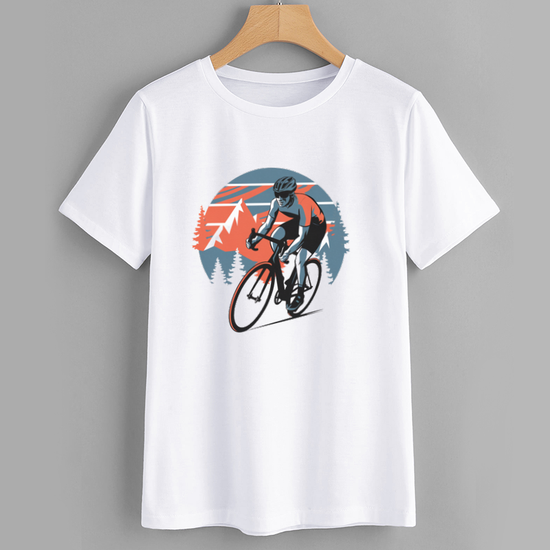 Cycling Adventure Graphic T-Shirt