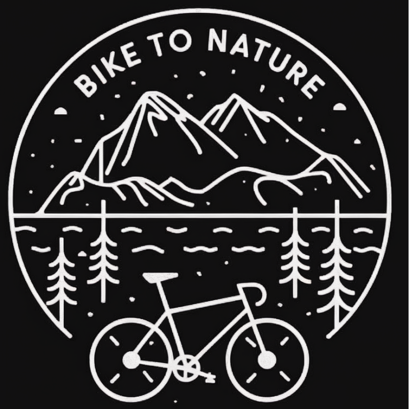 Bike to Nature Graphic T-Shirt - Outdoor Cycling Tee