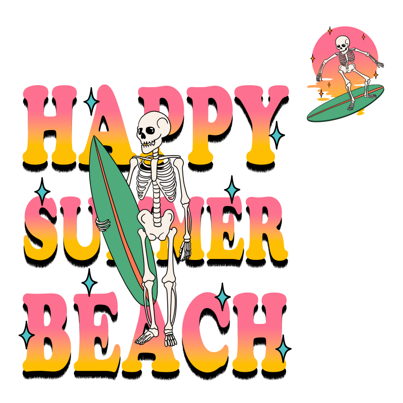 Casual Fun Double-Sided Printed Pattern Top