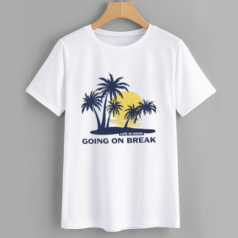 Life Is Good Going On Break Graphic T-Shirt