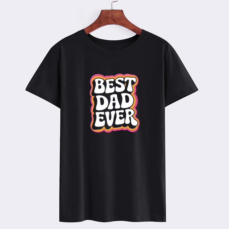 Best Dad Ever Graphic T-Shirt for Men