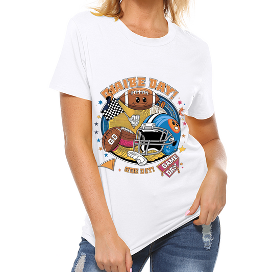 Super Bowl Game Day Rugby T-Shirt