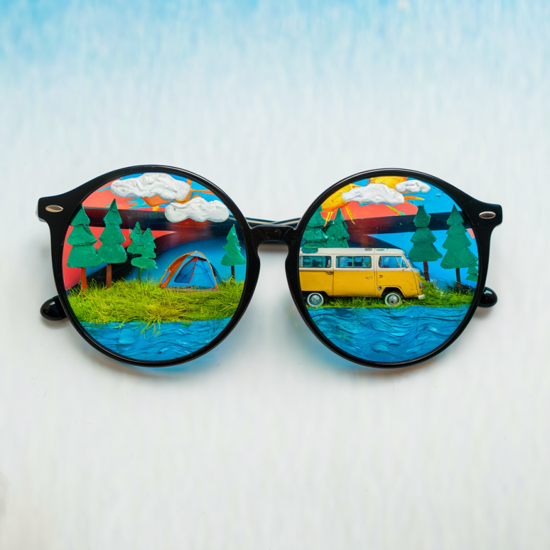 Adventure Sunglasses Graphic T-Shirt