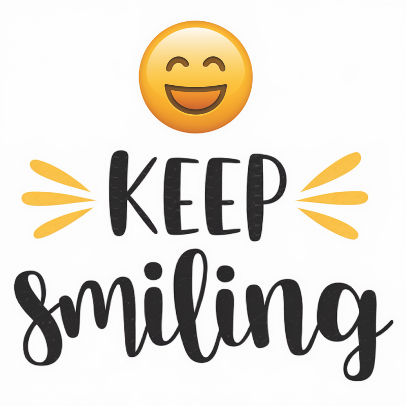 HappySmile Cotton White T-Shirt Casual