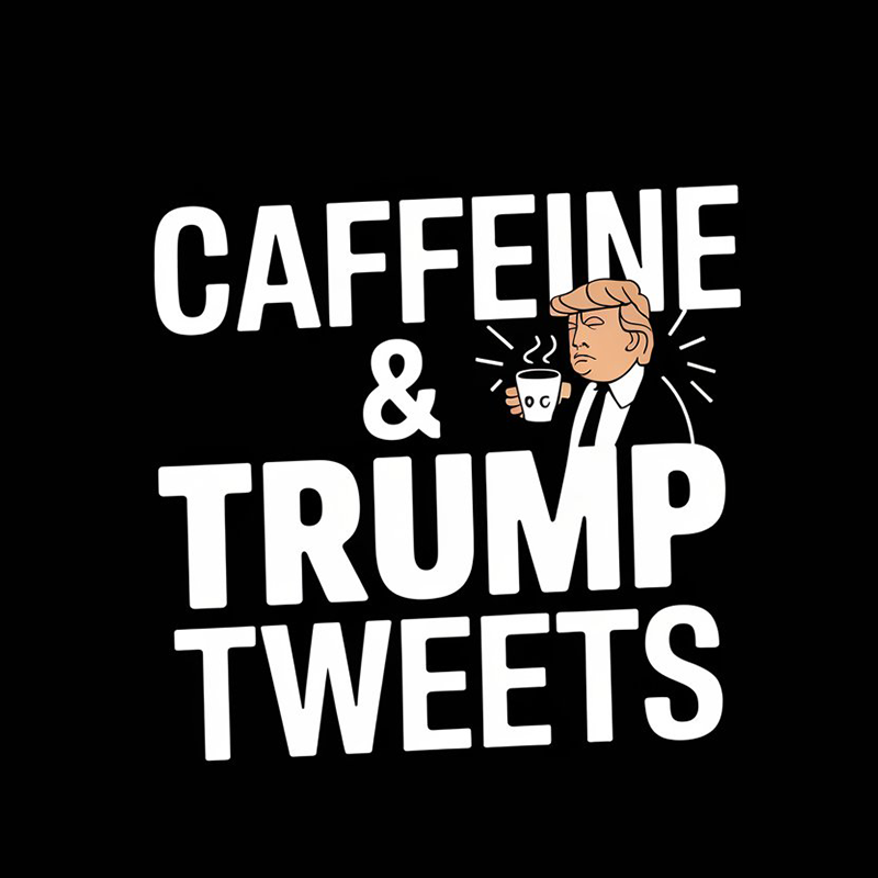 Caffeine & Trump Tweets T-shirt