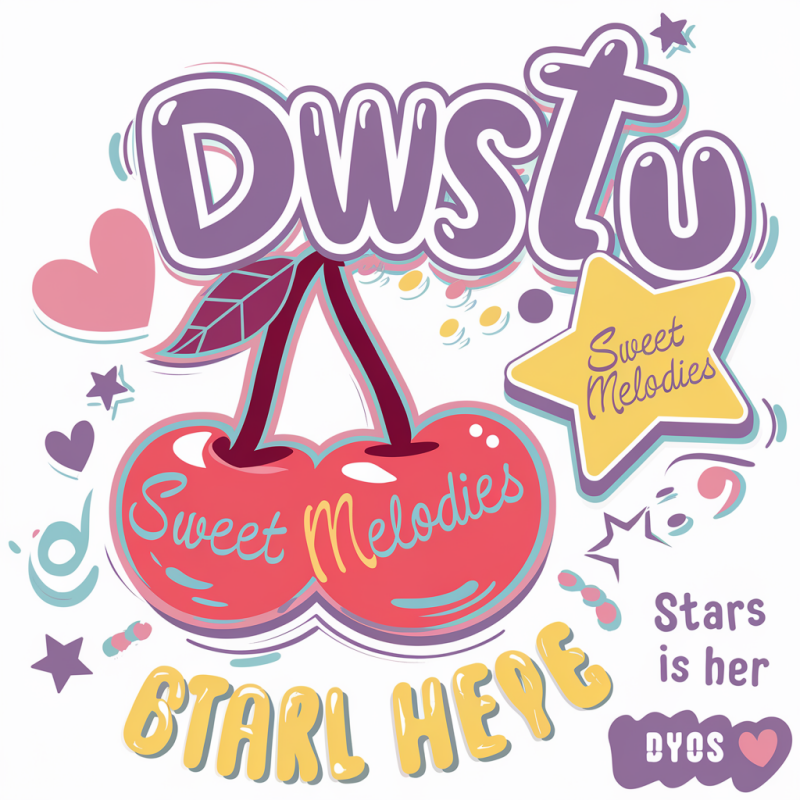 Sweet Melodies Cherry Graphic T-Shirt - Trendy Casual Wear