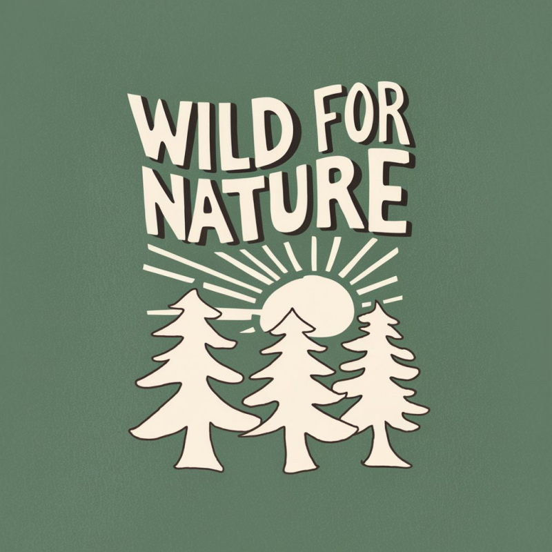 Wild for Nature Graphic T-Shirt