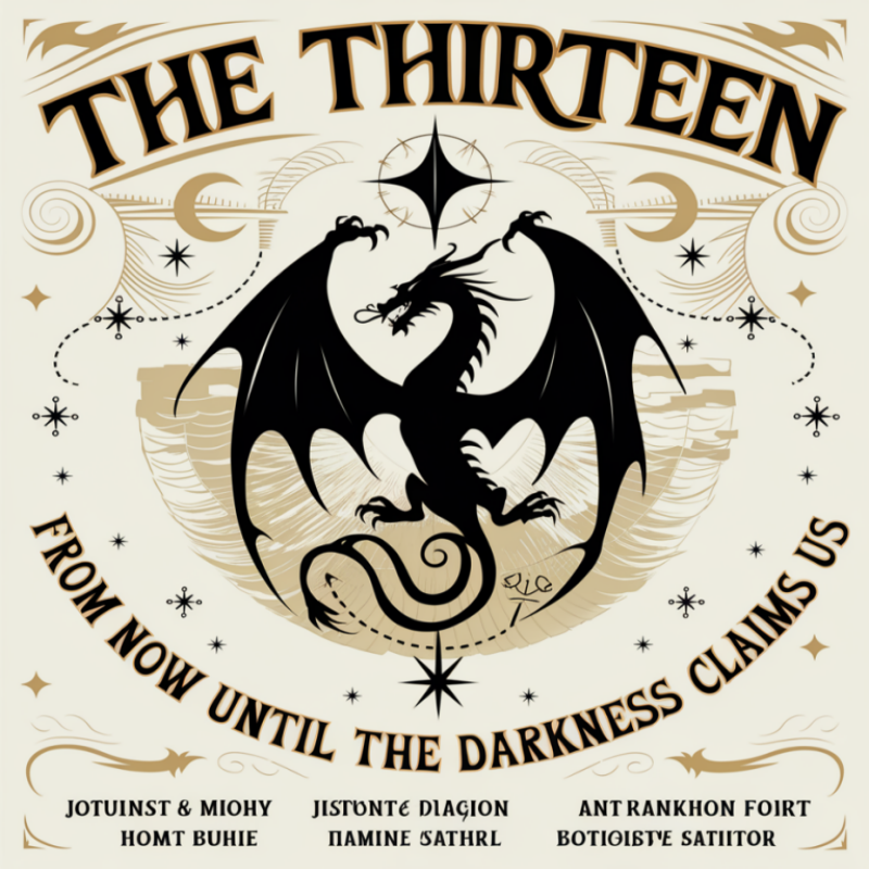 THE THIRTEEN Dragon Graphic T-Shirt