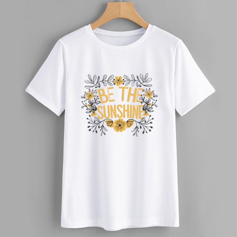 Floral Be The Sunshine Graphic T-Shirt