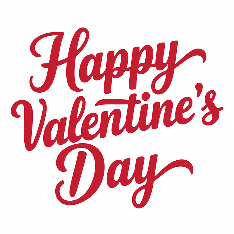 Valentine's Day Pattern Top T-Shirt