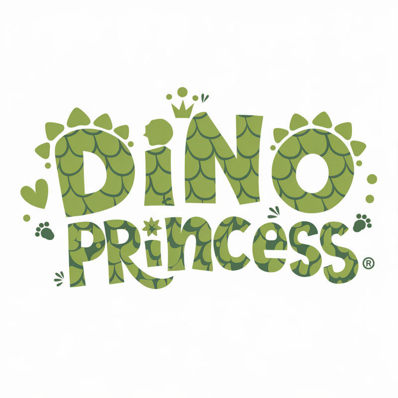 Dino Princess Graphic T-shirt for Kids