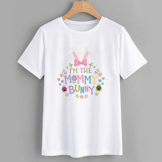 Easter Mommy Bunny Graphic T-Shirt