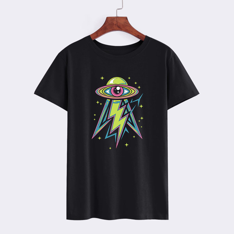Cosmic Eye Alien Graphic T-Shirt