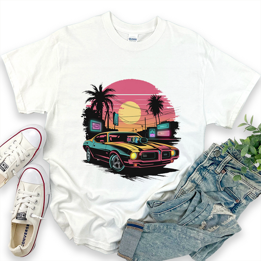 Beach Pattern T-shirt