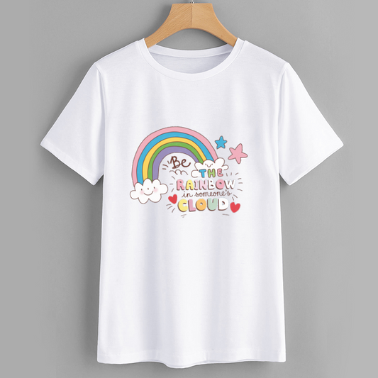 Be the Rainbow in Someone's Cloud Graphic T-Shirt