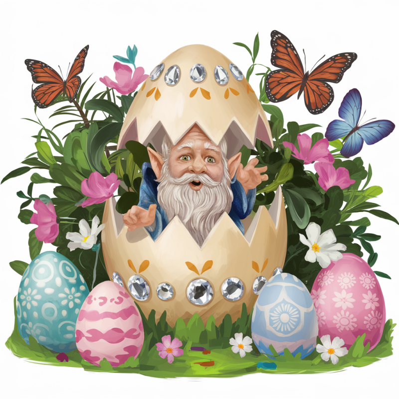 Easter Bunny Egg Graphic Tee