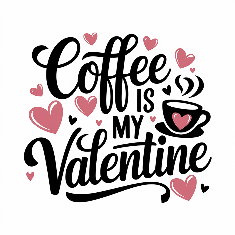 Coffee is My Valentine T-Shirt
