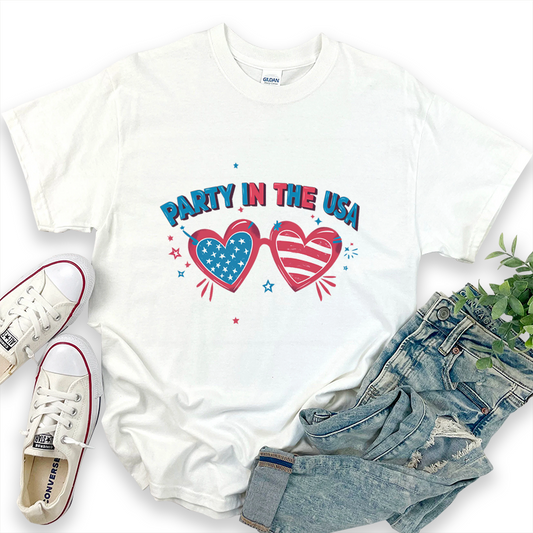 Independence Day Graphic Print T-shirt