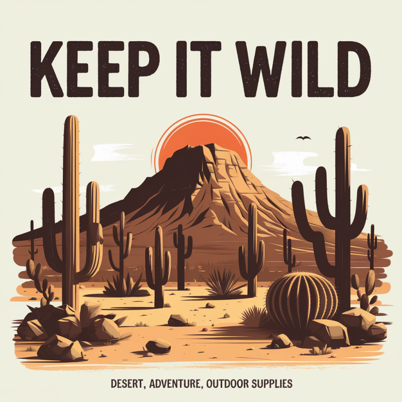 Keep It Wild Graphic T-Shirt - Adventure Apparel