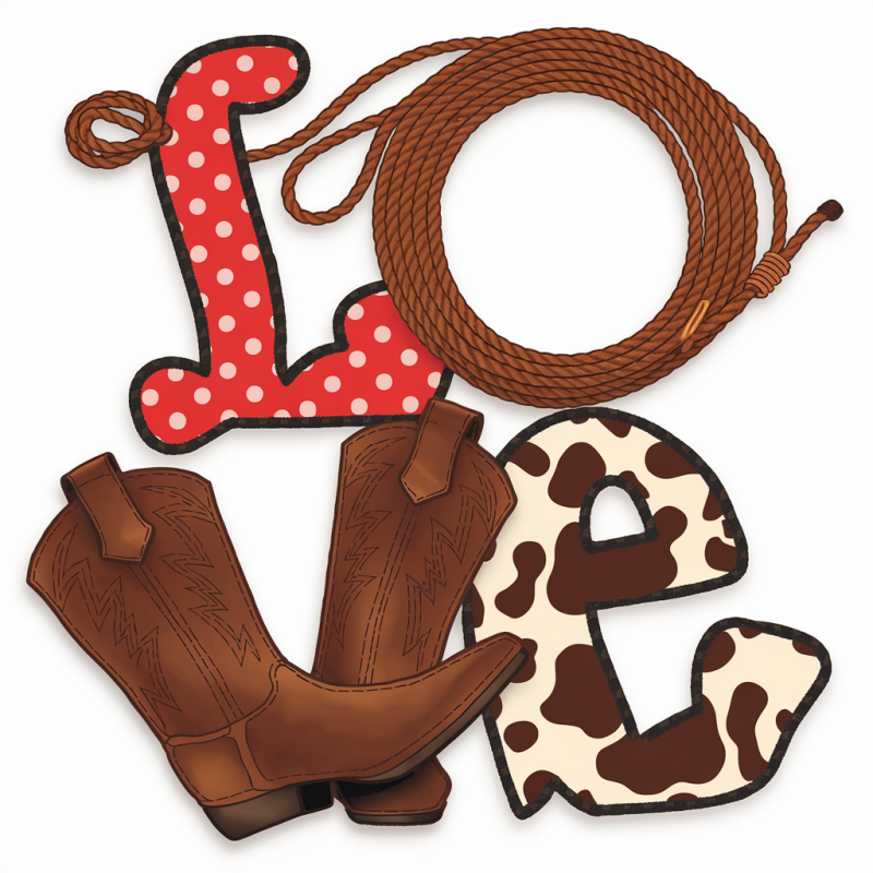 Cowboy Love Graphic T-Shirt