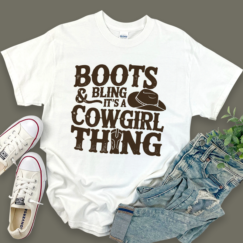 Western Cowboy Pattern Top