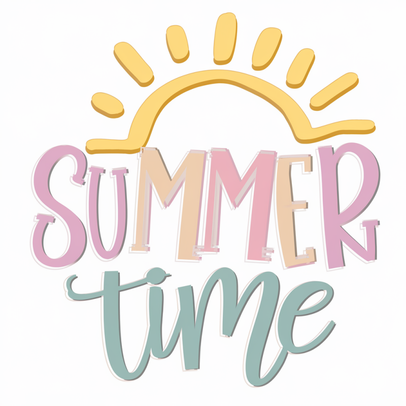 Summer Time Graphic T-Shirt