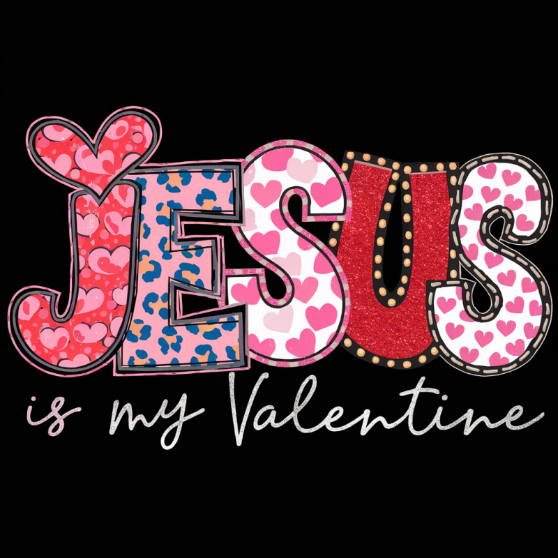 Jesus is My Valentine Graphic Tee