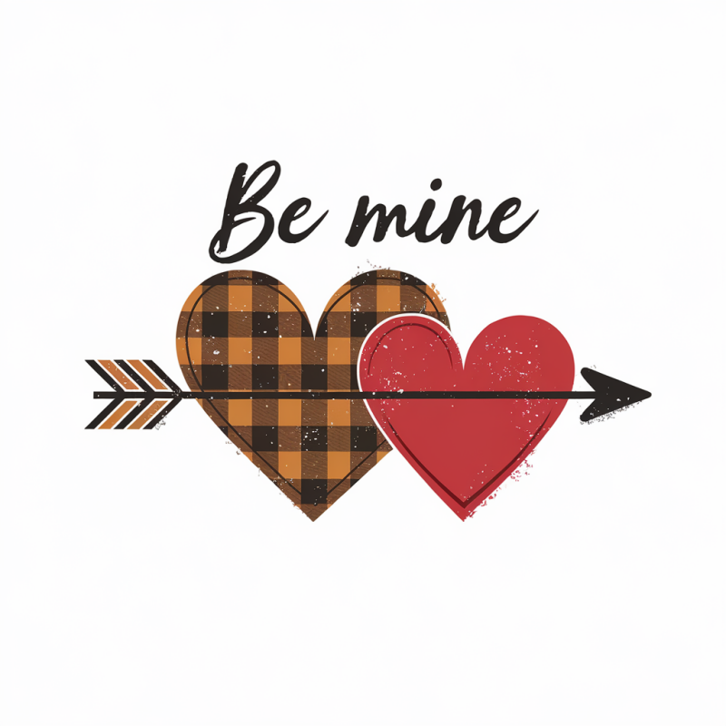 Valentine's Day Be Mine Graphic Tee