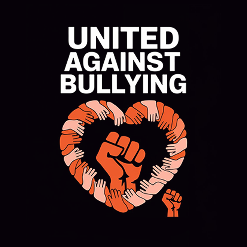 United Against Bullying Anti-Bullying Graphic T-shirt