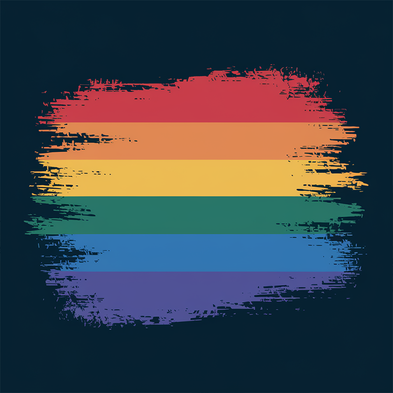Pride Themed Graphic T-Shirt