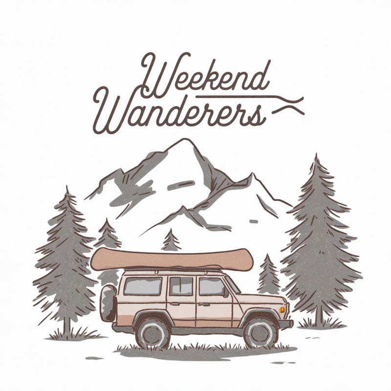 Weekend Wanderers Nature Graphic T-Shirt