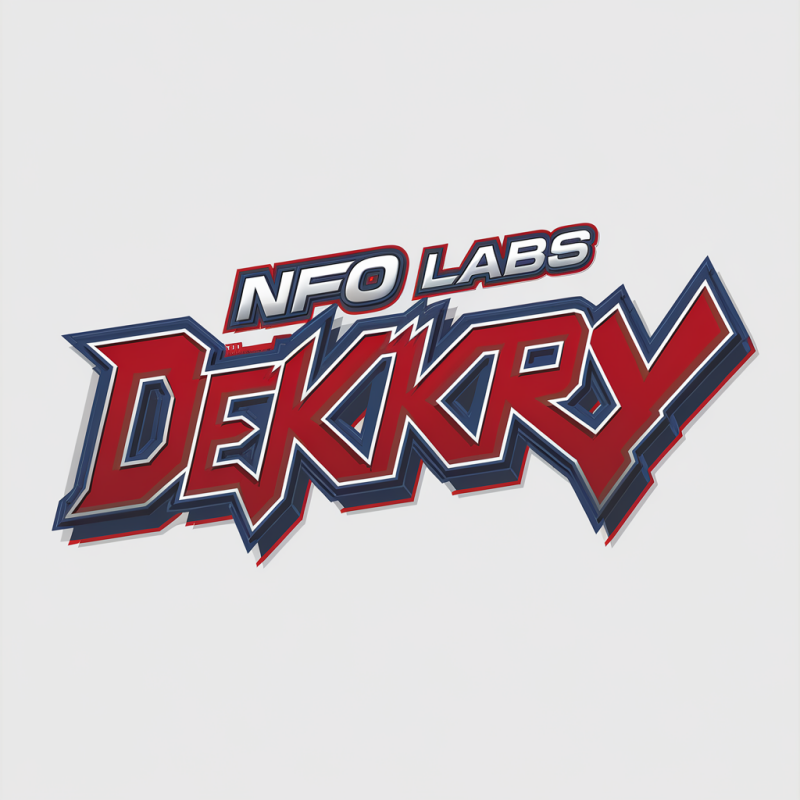 NFO LABS DEKKRY Graphic T-Shirt for Casual Wear