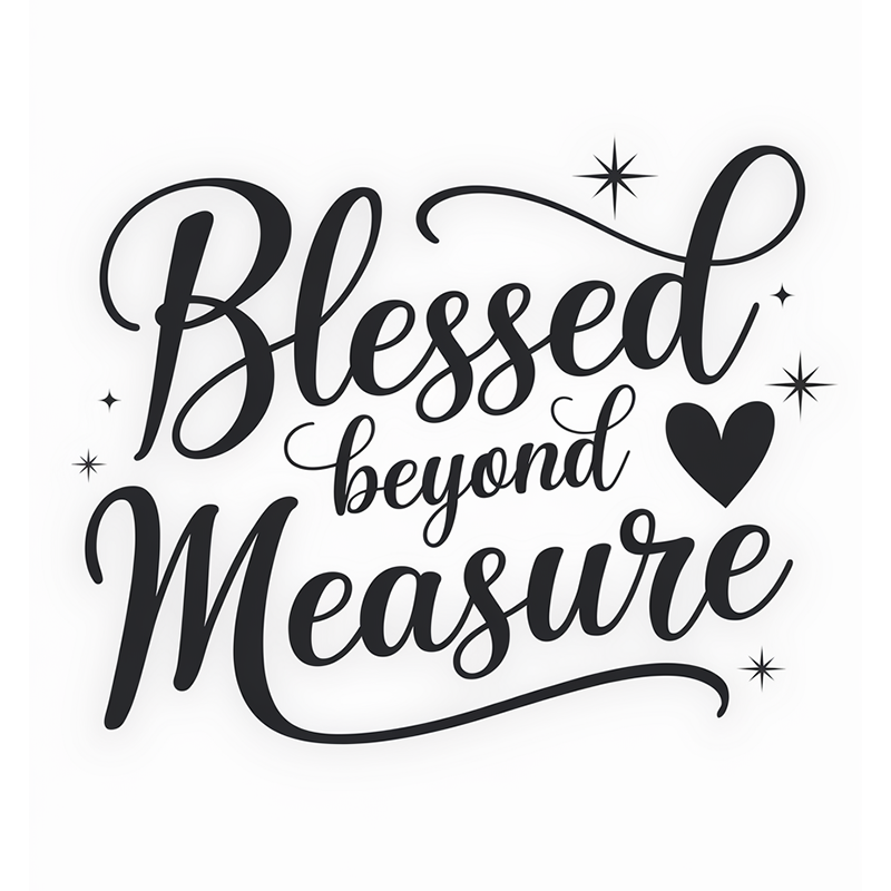 Blessed Beyond Measure Nice T-shirt