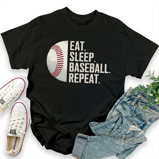 Baseball Casual Pattern T-Shirt