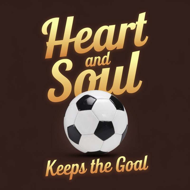 Black Soccer Ball Graphic T-Shirt for Sports Enthusiasts