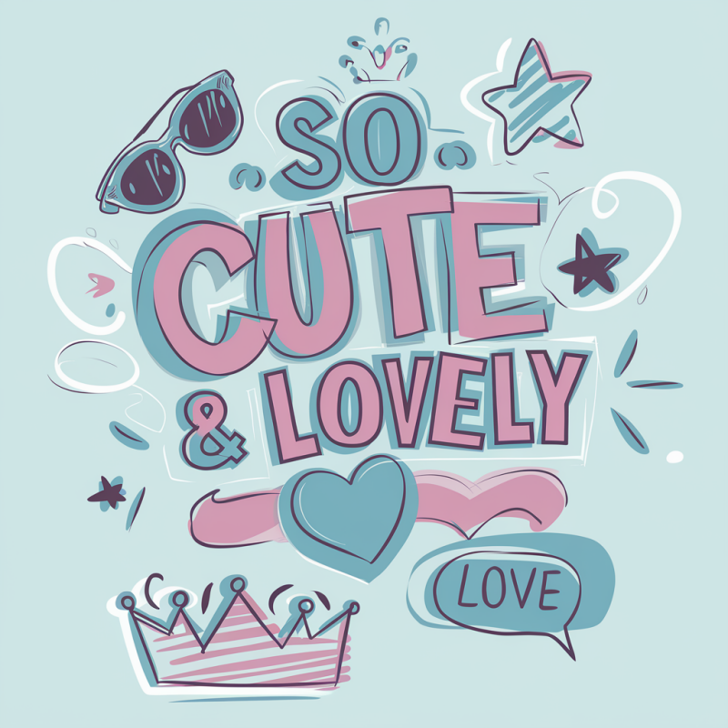 Cute & Lovely Graphic T-Shirt for Youth