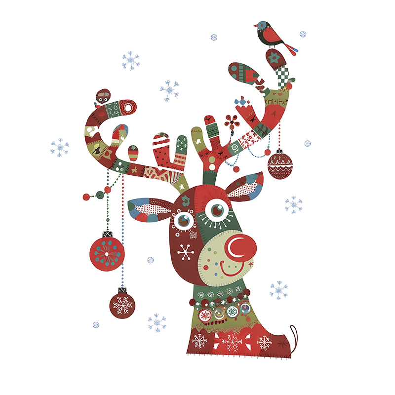 Christmas Pattern Top