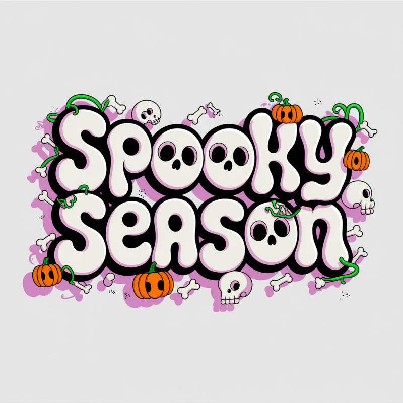 Spooky Season Halloween Graphic T-Shirt