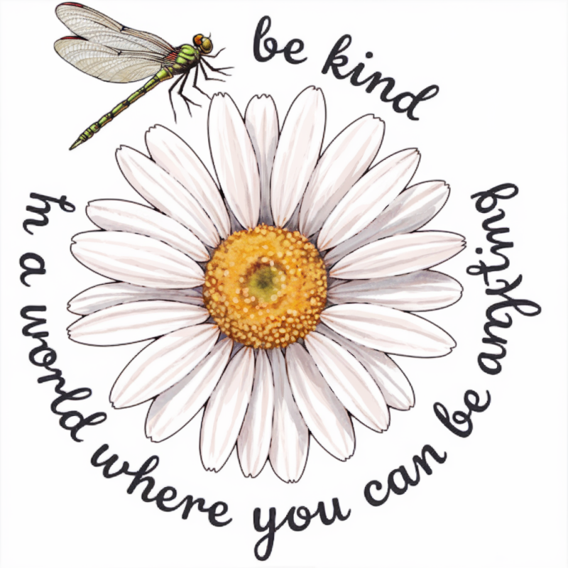 Floral Be Kind Graphic T-Shirt