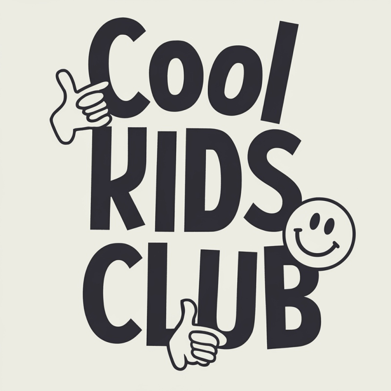 Cool Kids Club Cotton Graphic T-Shirt