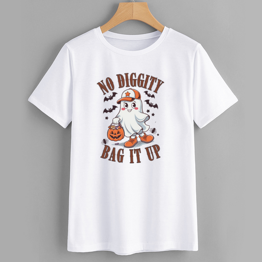 Cute Ghost Halloween Graphic Tee